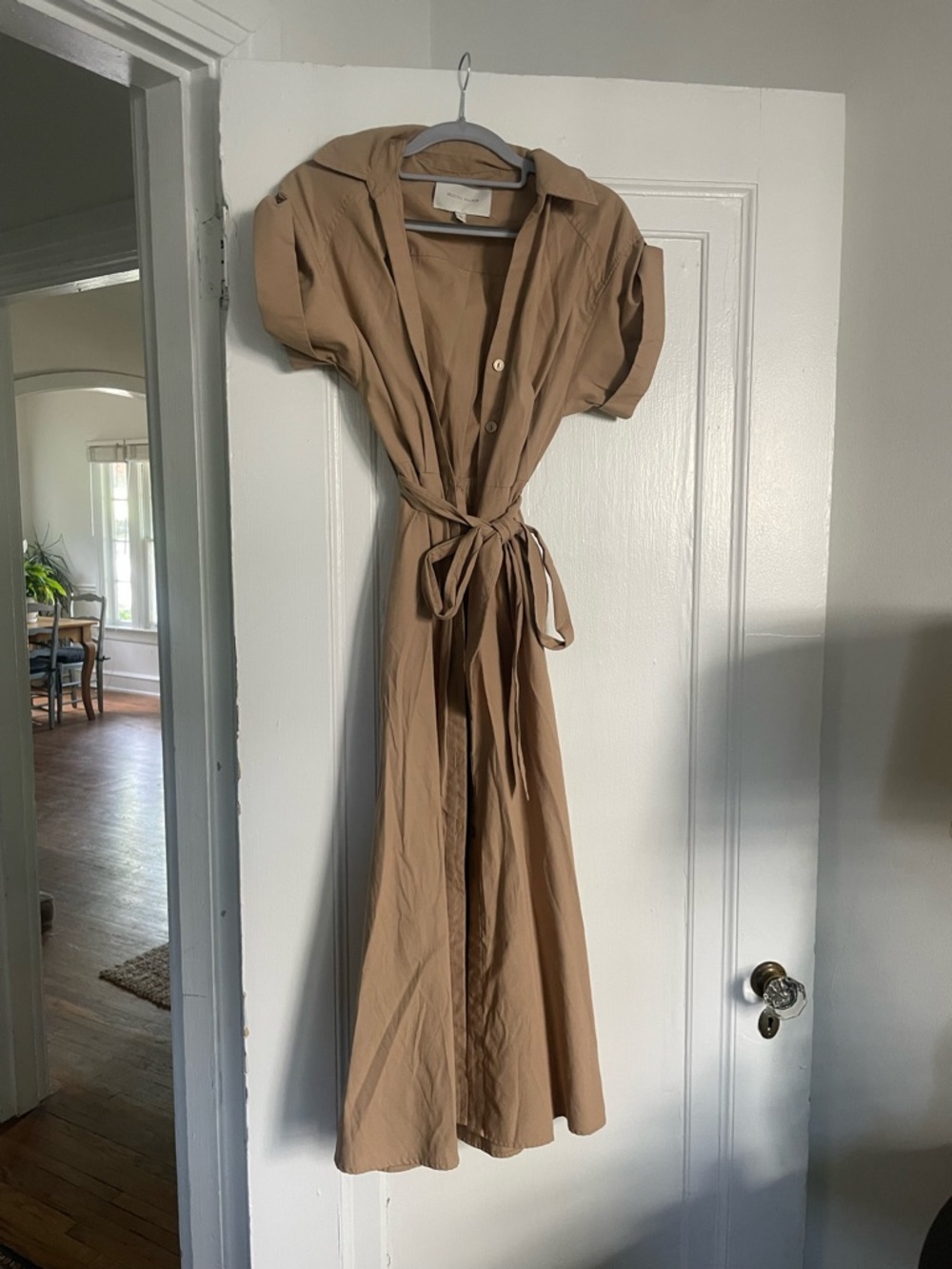 Brochu Walker Fia Belted Midi Dress (XS)